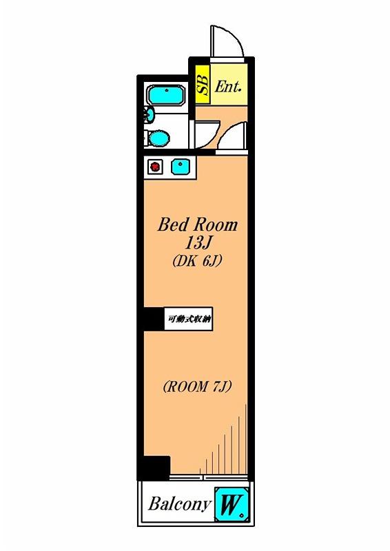 ヴィラ萩 間取り図