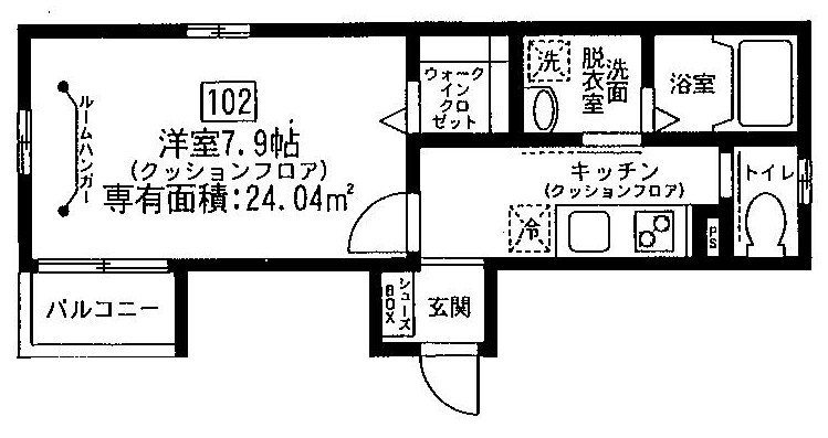 グランドール旗の台  間取り図