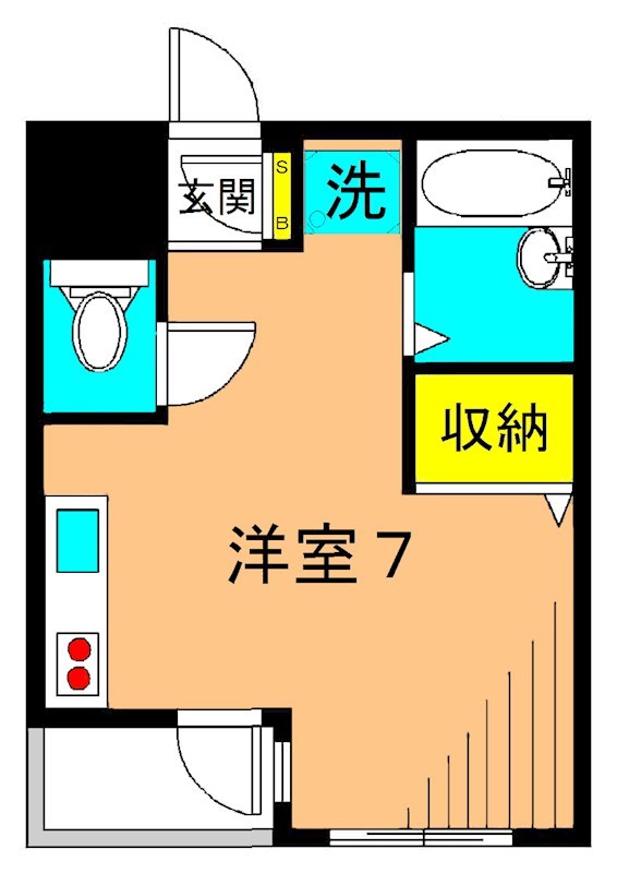 K・Sホームズ 間取り図