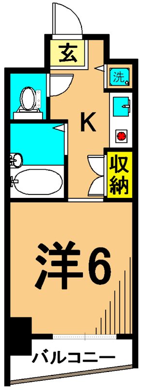 アイディ品川 間取り図