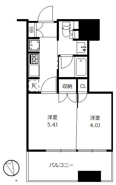 大崎ガーデンレジデンス 間取り図