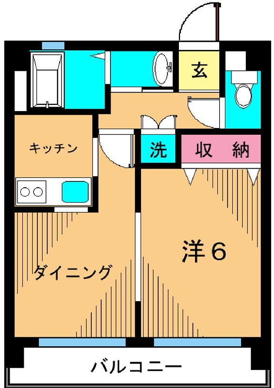 浅間マンション 間取り図