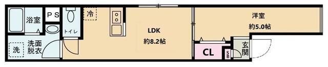 Kiiro武蔵小山 間取り図