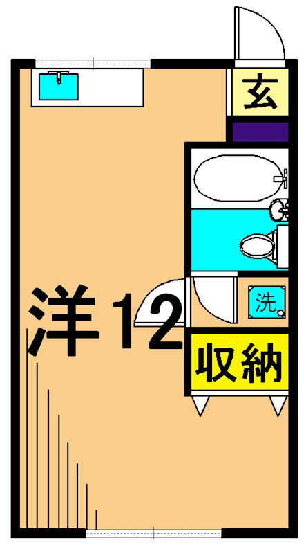品川山本ビル 402号室 間取り