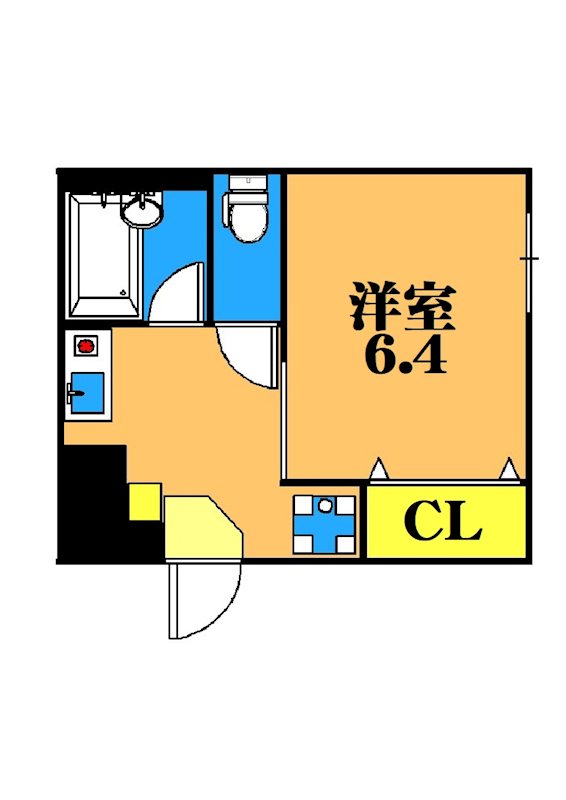 大井モモ・スクラムホームズ  101号室 間取り