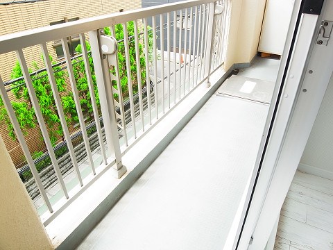 ライオンズマンション荏原 ベランダ