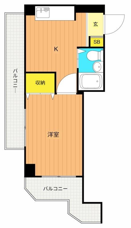 アルバア目黒本町 402号室 間取り