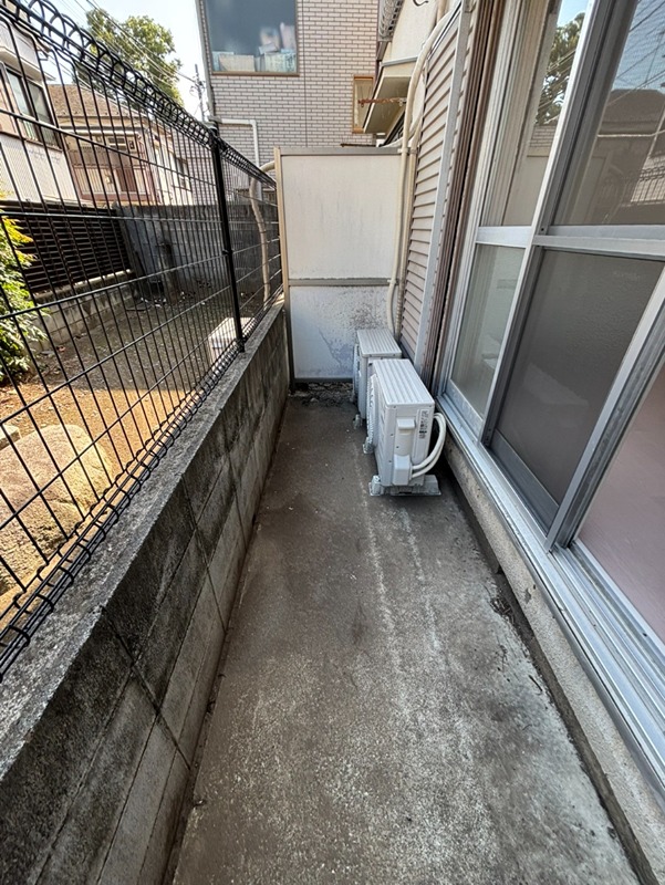弥生荘 ベランダ