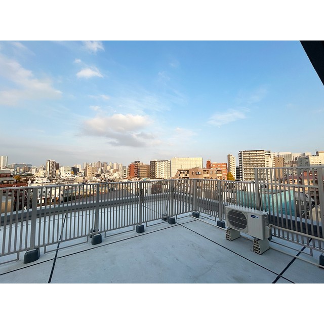 ブランシエスタ品川大井町パークエッジ ベランダ