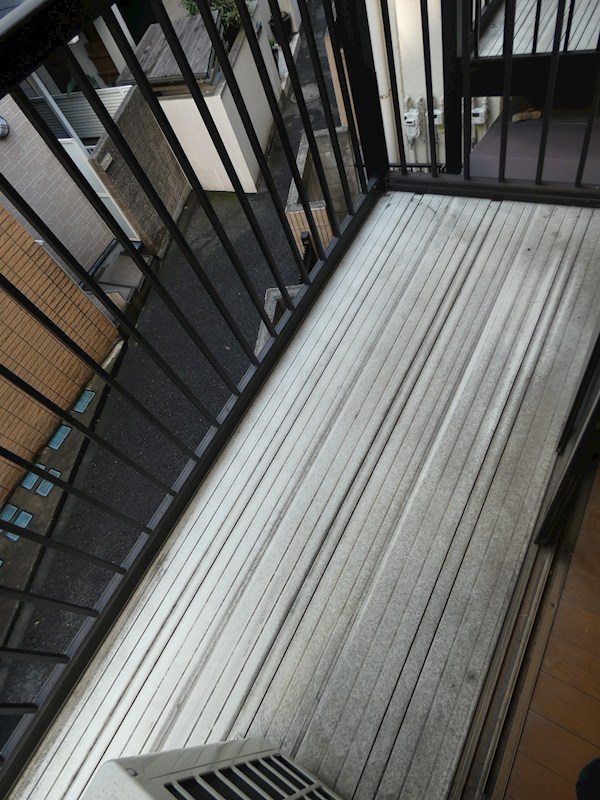 メゾネット佐藤 ベランダ