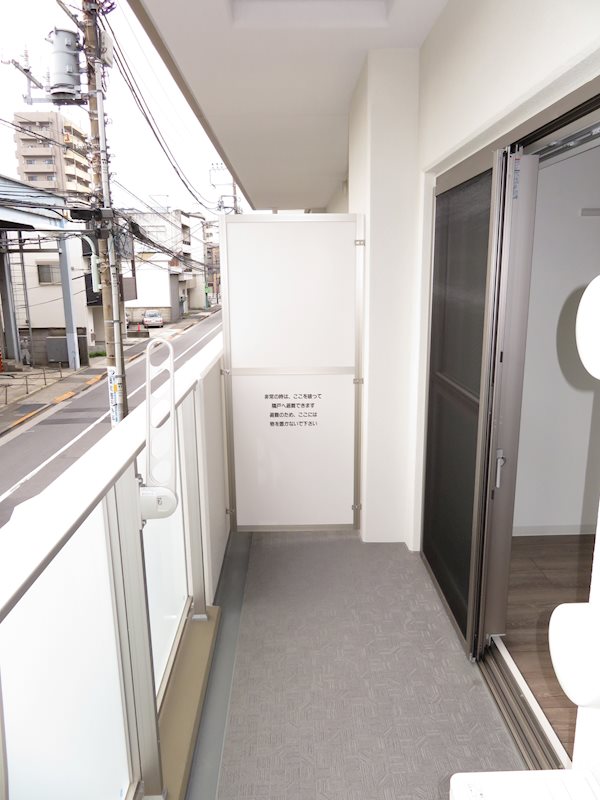 アビティ南大井Ⅱ ベランダ