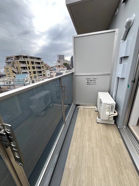 ブランシエスタ品川大井町パークエッジ ベランダ