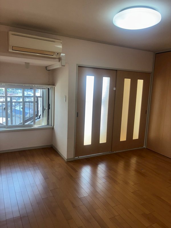 山王スカイマンション ベッドルーム