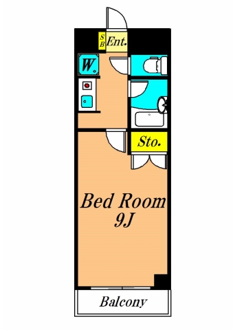 はるビル 302号室 間取り