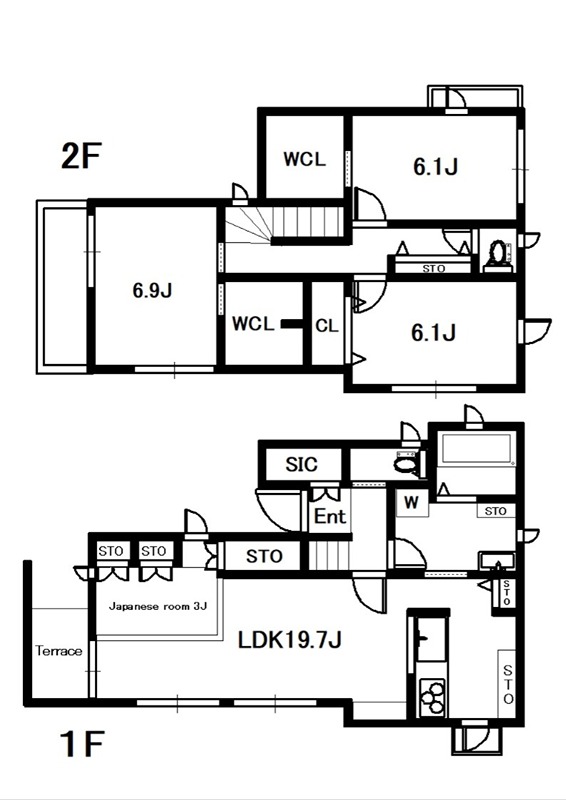 山王3丁目O邸 間取り