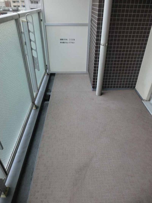 レジディア大森東 ベランダ