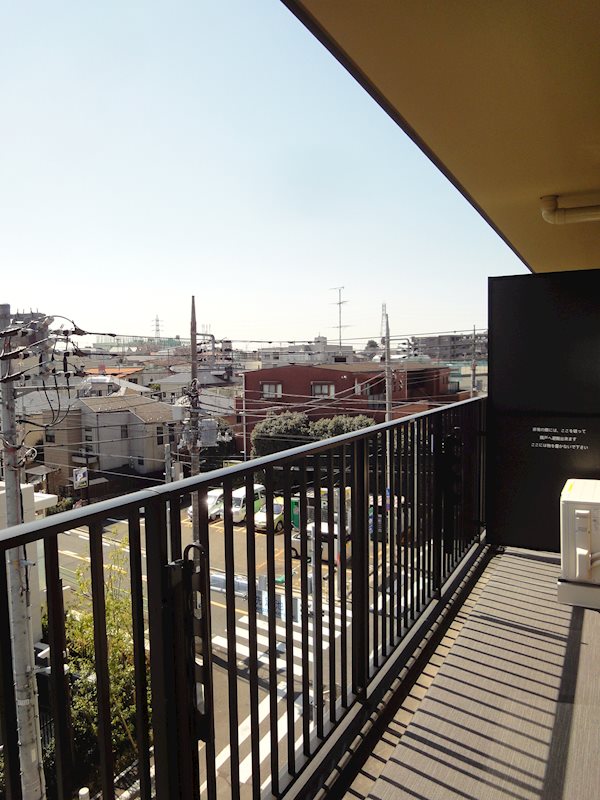 フレンシア洗足池 ベランダ