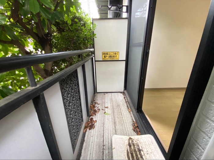 メゾンクアトロ ベランダ