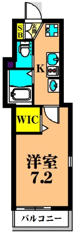 ALLURE日吉 201号室 間取り