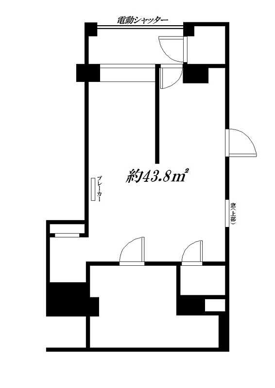 アルカディア大森 1号室 間取り