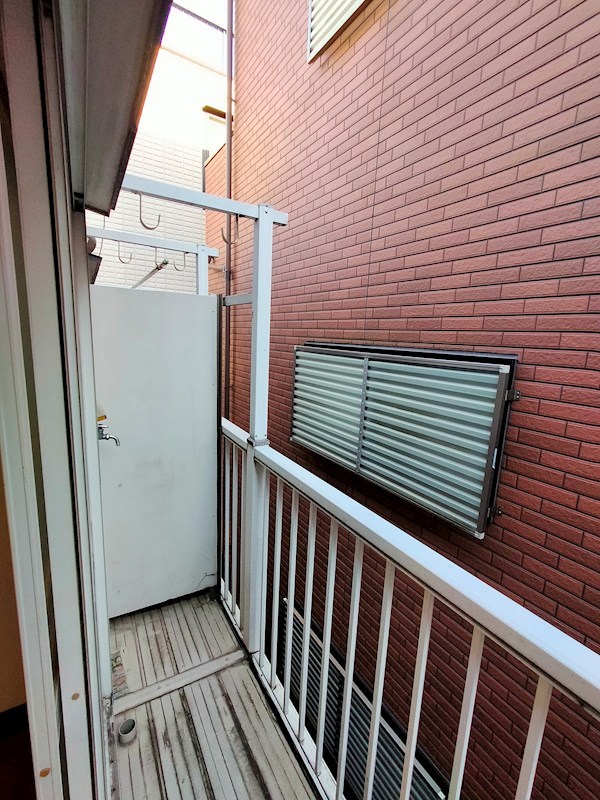 小野荘 ベランダ