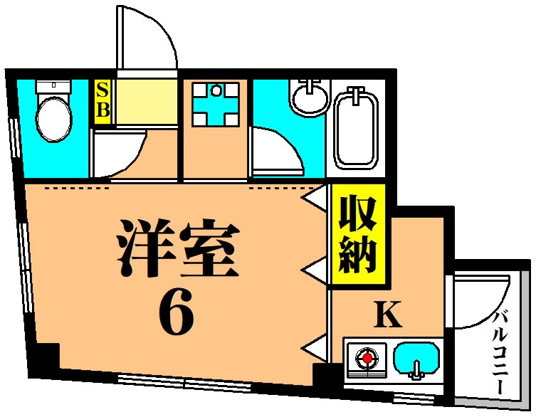 ダール大井 302号室 間取り