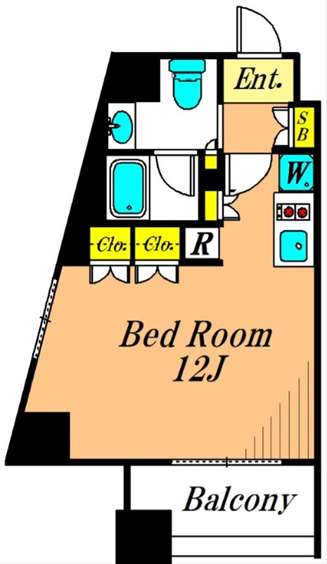 ウィステリア大森山王 1103号室 間取り