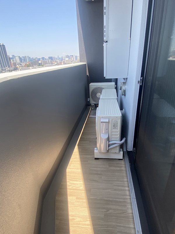 コンフォリア東大井Ⅱ ベランダ