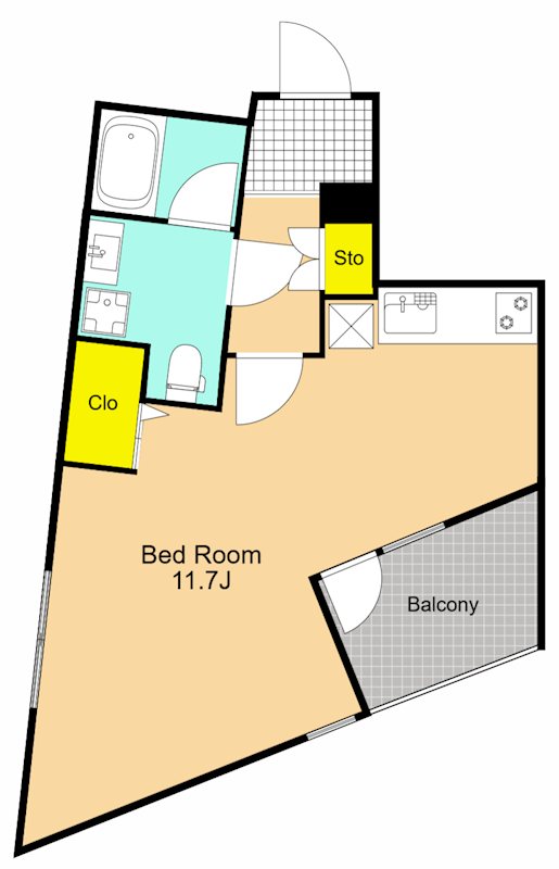 アズ大井町レジデンス 301号室 間取り