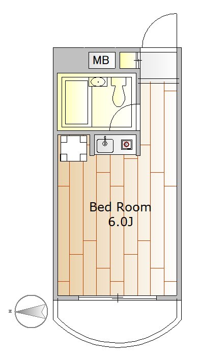 モアイ大岡山 301号室 間取り