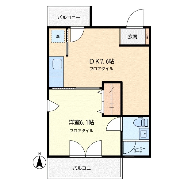 ルポ・ルアナ 202号室 間取り