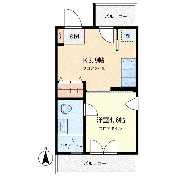 ルポ・ルアナ 301号室 間取り