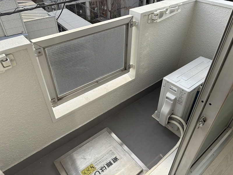 パールハイツ田園調布 ベランダ