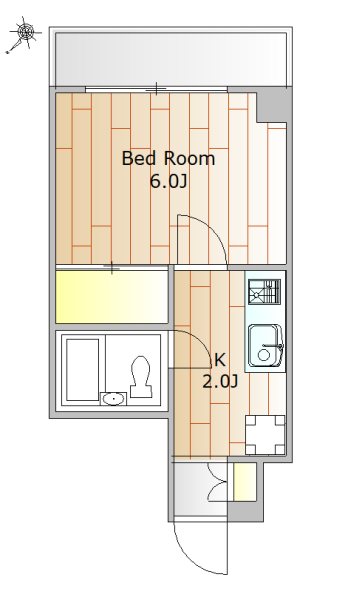 トーレタケダ 301号室 間取り