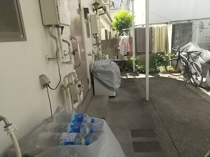 大岡山プラザ ベランダ