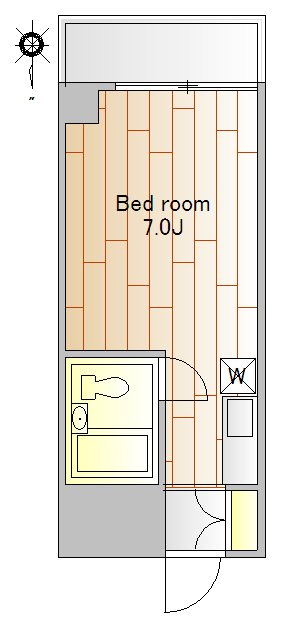 ハルモニア平町 110号室 間取り