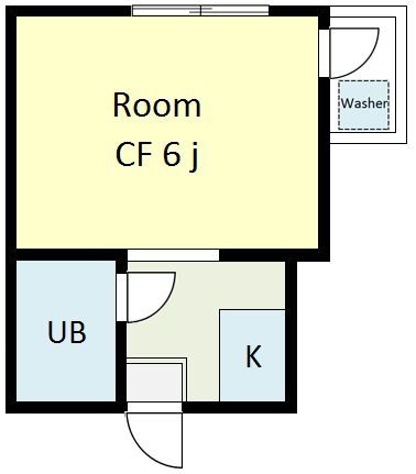 ハウスエディ 301号室 間取り