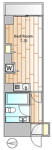 アーク石田ビル 403号室 間取り