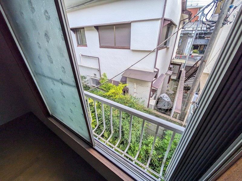 希望荘 ベランダ