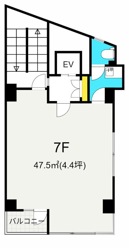 ALLURE大井仙台坂 7F号室 間取り