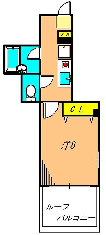 高見ビル 301号室 間取り