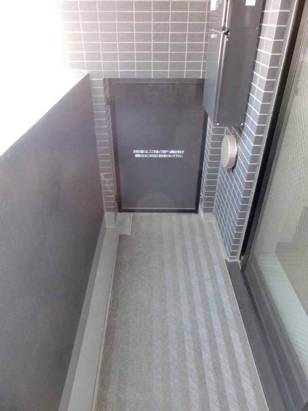 スパシエ大森エセンザ ベランダ