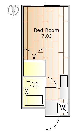 ハイムタナベ 302号室 間取り
