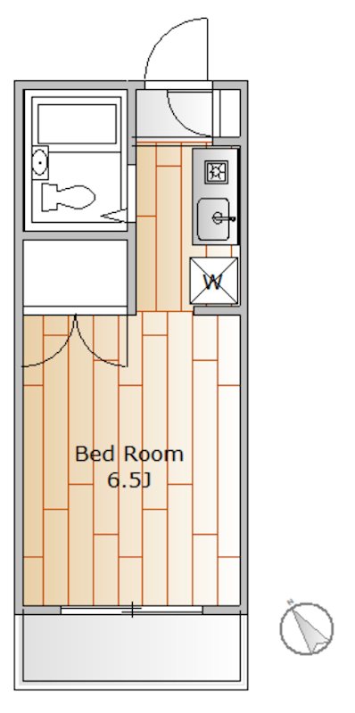 グリーンテラス木の芽坂 間取り図