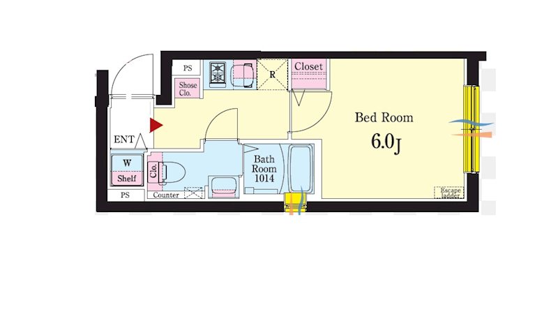 ルネサンスコート品川中延 間取り図