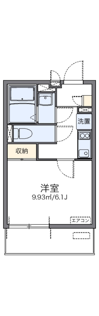 レオネクストコタ 203号室 間取り