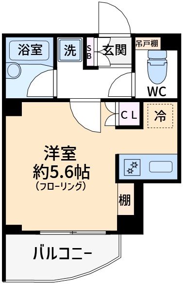 プレール・ドゥーク品川西大井 1階号室 間取り