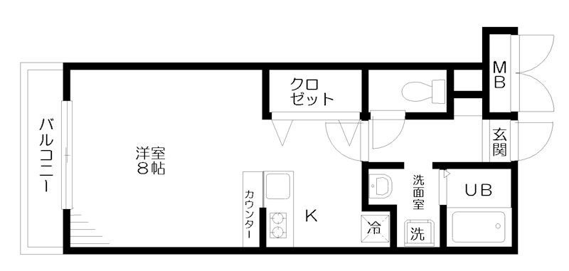 ＭＵスクエア等々力 102号室 間取り