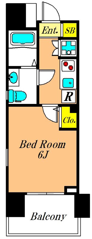 ドゥーエ大森 301号室 間取り