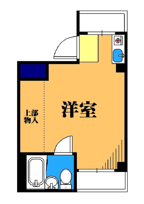 コジマハイツ  401号室 間取り